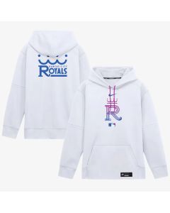 Men's Kansas City Royals Nike White 2026 City Connect Authentic Collection Therma-FIT Hoodie (White)