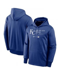 Men's Kansas City Royals Royal 2022 Performance Pullover Hoodie (Royal)