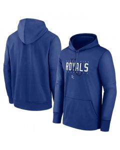 Men's Kansas City Royals Royal Pregame Performance Pullover Hoodie