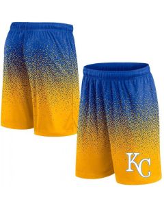 Men's Kansas City Royals Royal/Yellow Ombre Shorts
