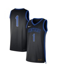Men's Kentucky Wildcats ACTIVE PLAYER Custom Black Stitched Basketball Jersey