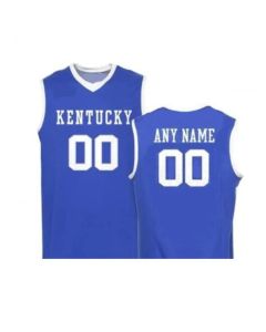 Men's Kentucky Wildcats ACTIVE PLAYER Custom Blue Stitched Basketball Jersey
