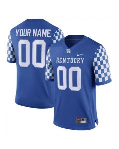 Men's Kentucky Wildcats ACTIVE PLAYER Custom Blue Stitched Jersey