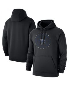 Men's Kentucky Wildcats Black Basketball Icon Club Fleece Pullover Hoodie