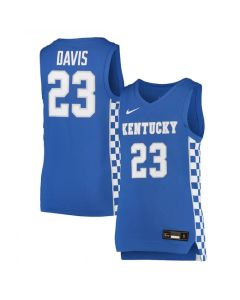 Men's Kentucky Wildcats Custom Blue Stitched Basketball Jersey (Blue)