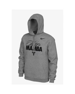 Men's Kobe Mamba Grey Pullover Hoodie