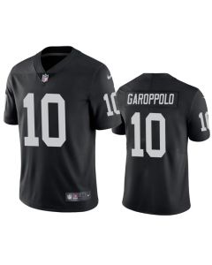 Men's Las Vegas Raiders #10 Jimmy Garoppolo Black Vapor Untouchable Stitched Football Jersey