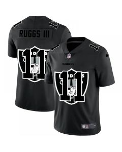 Men's Las Vegas Raiders #11 Henry Ruggs III 2020 Black Shadow Logo Limited Stitched Jersey