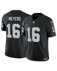Men's Las Vegas Raiders #16 Jakobi Meyers Black 2023 F.U.S.E Vapor Untouchable Stitched Football Jersey