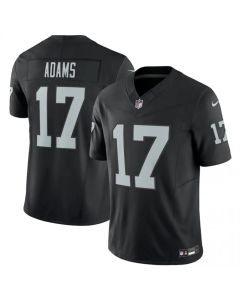 Men's Las Vegas Raiders #17 Davante Adams Black 2023 F.U.S.E Vapor Untouchable Stitched Football Jersey