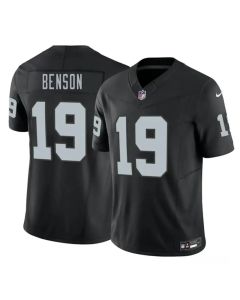 Men's Las Vegas Raiders #19 Malik Benson Black 2026 NFL Draft Vapor F.U.S.E. Limited Jersey (Black)