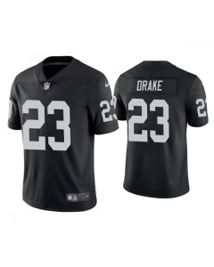 Men's Las Vegas Raiders #23 Kenyan Drake Black Vapor Untouchable Limited Stitched Football Jersey