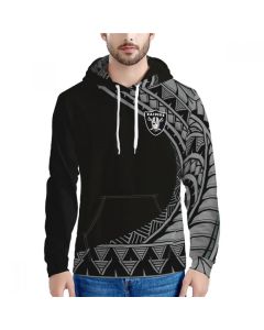 Men's Las Vegas Raiders Black Hoodie (Black)