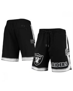 Men's Las Vegas Raiders Black Shorts (Black)