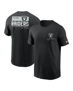 Men's Las Vegas Raiders Black Team Incline T-Shirt