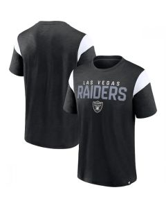 Men's Las Vegas Raiders Black/White Home Stretch Team T-Shirt