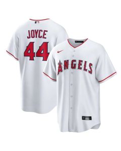 Men's Los Angeles Angels #44 Ben Joyce White Home Replica Jersey (White)