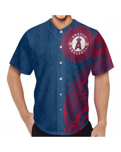 Men's Los Angeles Angels Navy Baseball Jersey