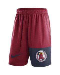 Men's Los Angeles Angels of Anaheim Red Cooperstown Collection Dry Fly Shorts