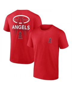 Men's Los Angeles Angels Red Iconic Bring It T-Shirt