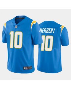 Men's Los Angeles Chargers #10 Justin Herbert 2020 Blue Vapor Untouchable Limited Stitched NFL Jersey