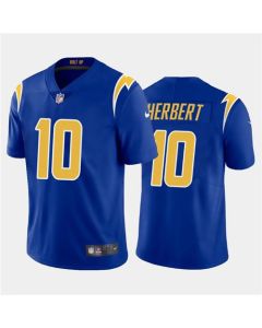 Men's Los Angeles Chargers #10 Justin Herbert 2020 Royal Vapor Untouchable Limited Stitched NFL Jersey