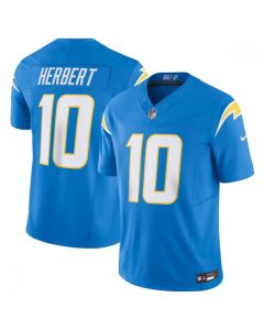 Men's Los Angeles Chargers #10 Justin Herbert Blue 2023 F.U.S.E. Vapor Untouchable Limited Stitched Jersey
