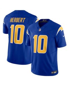 Men's Los Angeles Chargers #10 Justin Herbert Royal 2023 F.U.S.E. Vapor Untouchable Limited Stitched Jersey
