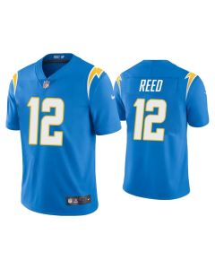Men's Los Angeles Chargers #12 Joe Reed 2020 Blue Vapor Untouchable Limited Stitched NFL Jersey