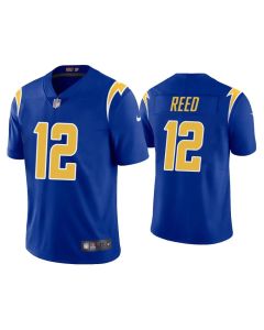 Men's Los Angeles Chargers #12 Joe Reed 2020 Royal Vapor Untouchable Limited Stitched NFL Jersey