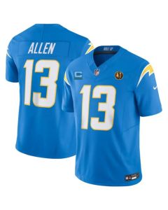 Men's Los Angeles Chargers #13 Keenan Allen Light Blue 2023 F.U.S.E. With 4-Star C Patch And John Madden Patch Vapor Limited Stitched Football Jersey