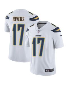 Men's Los Angeles Chargers #17 Philip Rivers White Vapor Untouchable Limited Stitched NFL Jersey
