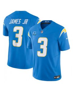 Men's Los Angeles Chargers #3 Derwin James Jr. Light Blue 2023 F.U.S.E. With 3-Star C Patch Vapor Untouchable Limited Stitched Jersey