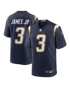 Men's Los Angeles Chargers #3 Derwin James Jr. Navy Alternate Super Chargers Game Jersey (Navy)