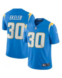 Men's Los Angeles Chargers #30 Austin Ekeler 2020 Blue Vapor Untouchable Limited Stitched NFL Jersey