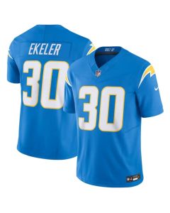 Men's Los Angeles Chargers #30 Austin Ekeler Blue 2023 F.U.S.E. Vapor Untouchable Limited Stitched Jersey