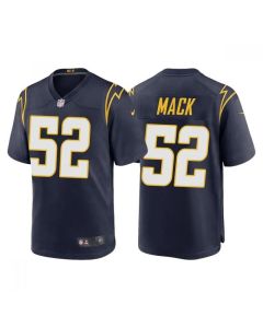 Men's Los Angeles Chargers #52 Khalil Mack Navy Vapor Untouchable Limited Stitched Jersey