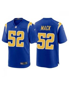 Men's Los Angeles Chargers #52 Khalil Mack Royal Vapor Untouchable Limited Stitched Jersey