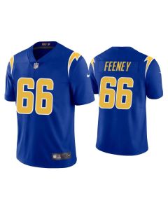Men's Los Angeles Chargers #66 Dan Feeney 2020 Royal Vapor Untouchable Limited Stitched Jersey