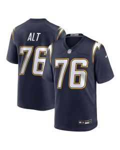 Men's Los Angeles Chargers #76 Joe Alt Navy Alternate Super Chargers Game Player Jersey