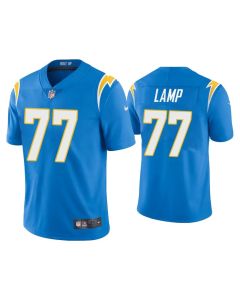 Men's Los Angeles Chargers #77 Forrest Lamp 2020 Blue Vapor Untouchable Limited Stitched Jersey