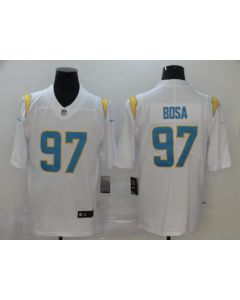 Men's Los Angeles Chargers #97 Joey Bosa 2020 White Stitched NFL Jersey