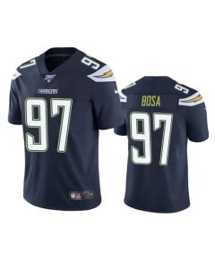 Men's Los Angeles Chargers #97 Joey Bosa Navy 2019 100th Season Vapor Untouchable Limited Stitched NFL Jersey