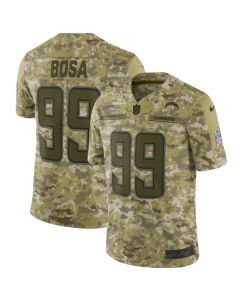 Men's Los Angeles Chargers #99 Joey Bosa 2018 Camo Salute to Service Limited Stitched NFL Jersey