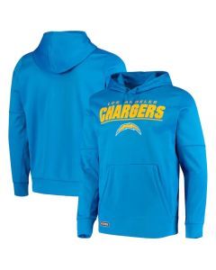 Men's Los Angeles Chargers Blue Combine Stated Pullover Hoodie