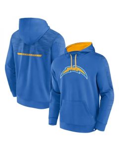 Men's Los Angeles Chargers Blue Defender Evo Pullover Hoodie