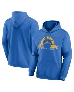 Men's Los Angeles Chargers Blue Pullover Hoodie