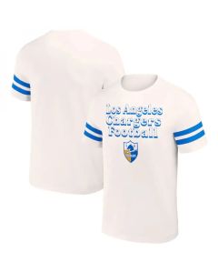 Men's Los Angeles Chargers Cream x Darius Rucker Collection Vintage T-Shirt