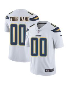 Men's Los Angeles Chargers Customized White Vapor Untouchable NFL Stitched Limited Jersey