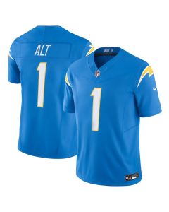 Men's Los Angeles Chargers Joe Alt Blue 2024 NFL Draft First Round Pick Player F.U.S.E. Vapor Untouchable Limited Stitched Football Jersey